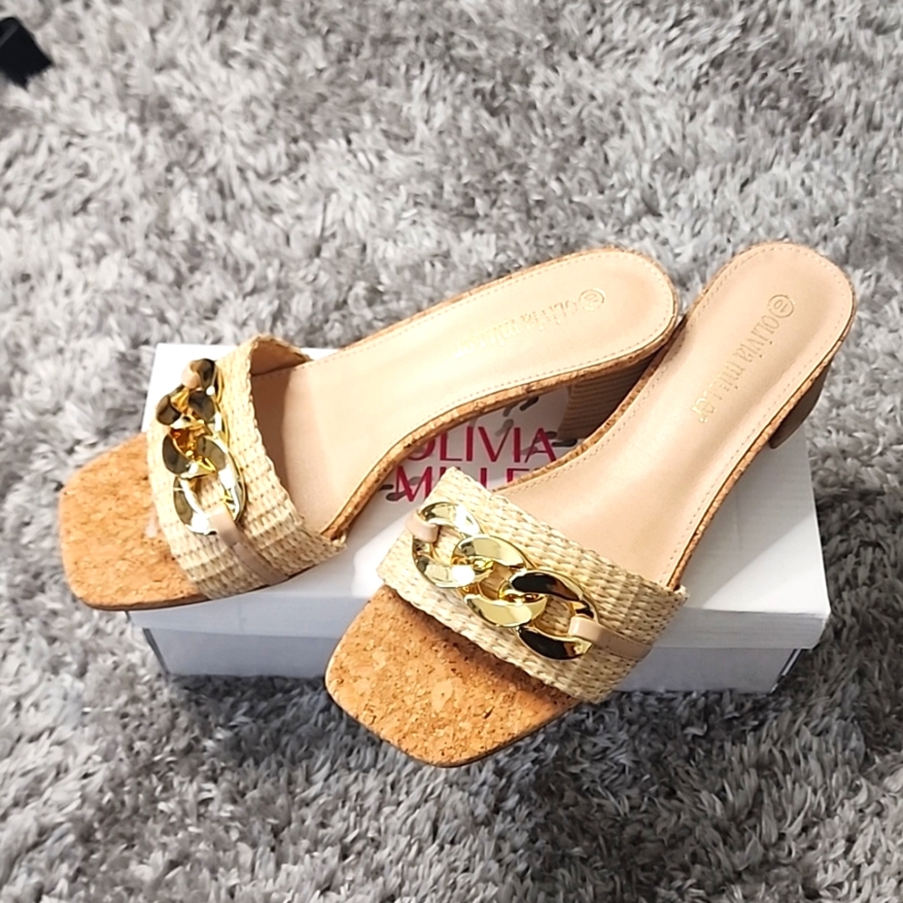 Heeled sandals